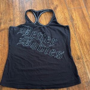 Better Bodies Black Women's Tank Top